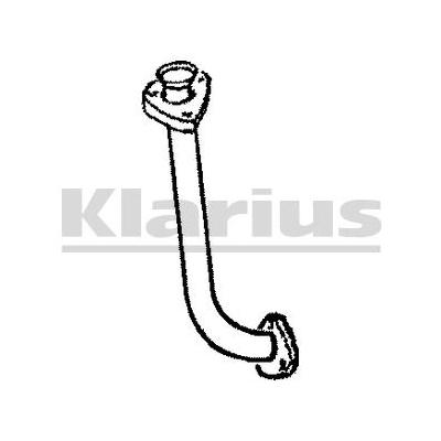 VEGAZ Abgasrohr vr179 mitte für VW