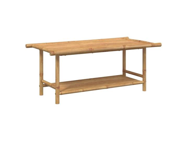 vidaXL Table basse 110x55x45 cm bambou
