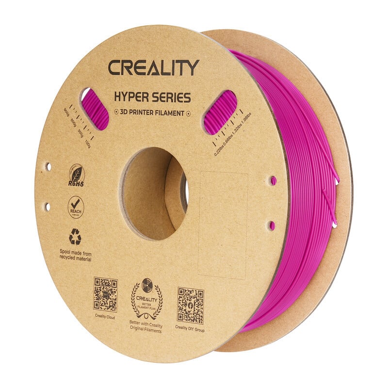 Creality Hyper PLA 3D-printfilament Paars, 1 kg