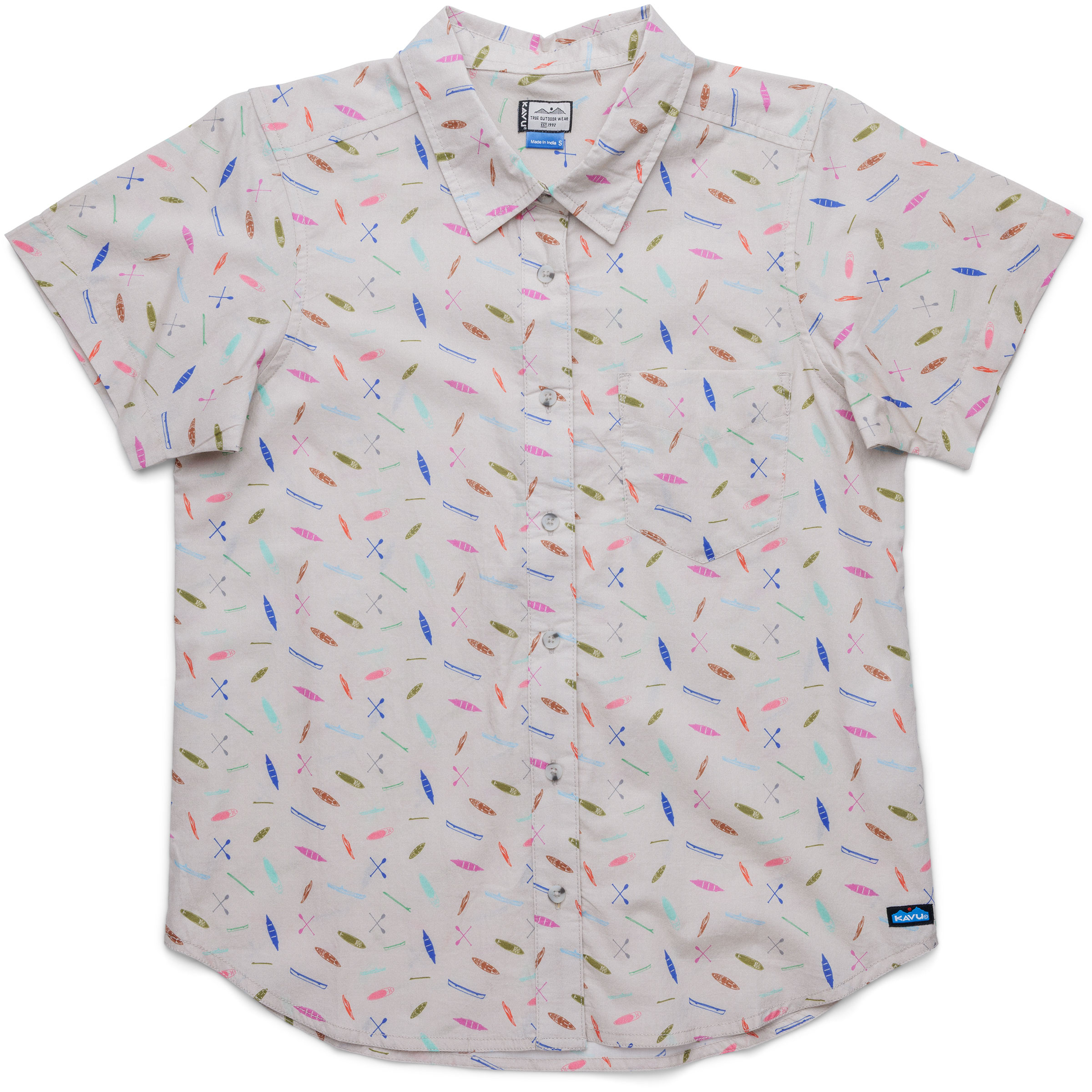 Kavu Girl Party Damen Blusen weiss Größe M Lifestyle Elastisch