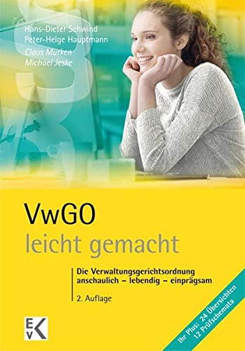 Claus Murken - VwGO - leicht gemacht: Das Verwaltungsprozessrecht: anschaulich – lebendig – einprägsam - Preis vom 11.10.2026 03:10:56 h