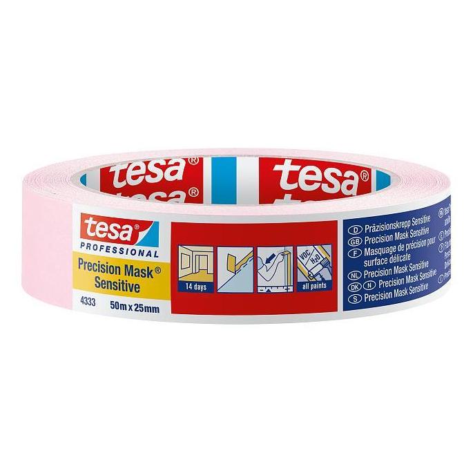 tesa Masking Tape Precis. Sensitive 50mx25mm (25 mm) (36516462)