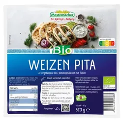 Mestemacher Weizen Pita bio (4St)