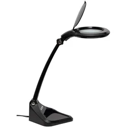 MAUL Lupenleuchte MAULiris LED 6.500 K dimmbar Standfuß schwarz