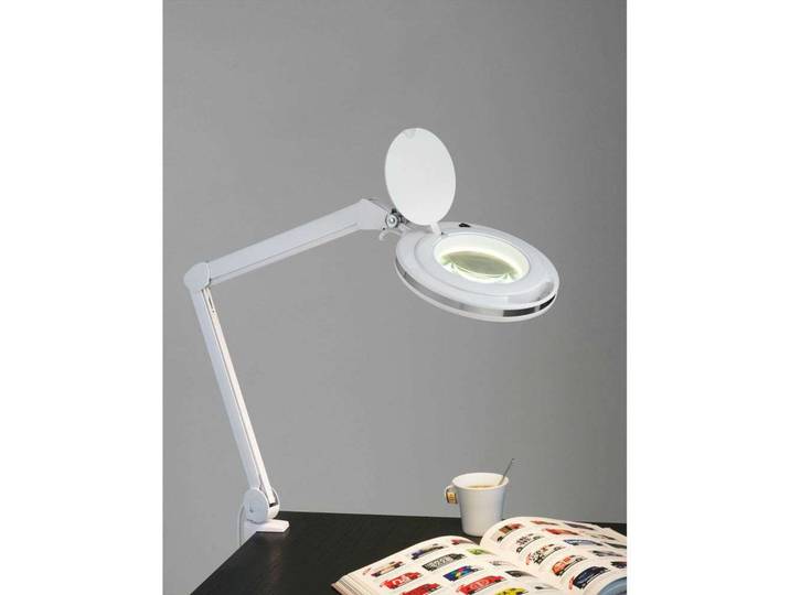 Magni Tischleuchte Large White - Halo Design - Arbeitszimmer / Büro - Aluminium