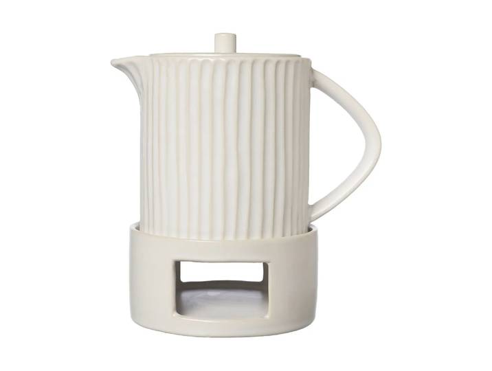 ERNST Carafe à glögg avec réchaud Ernst Blanc naturel