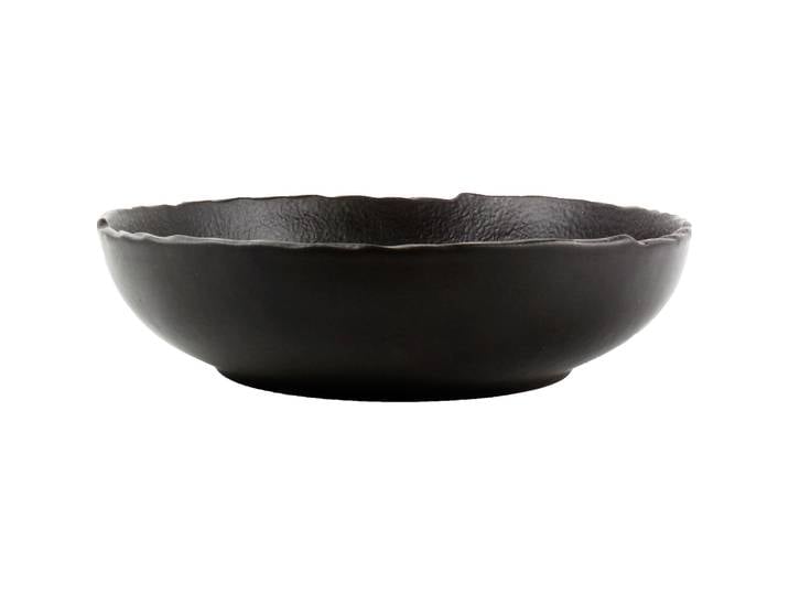 Chic Schale Livelli Black schwarz Porzellan D 24 cm 4 Stk