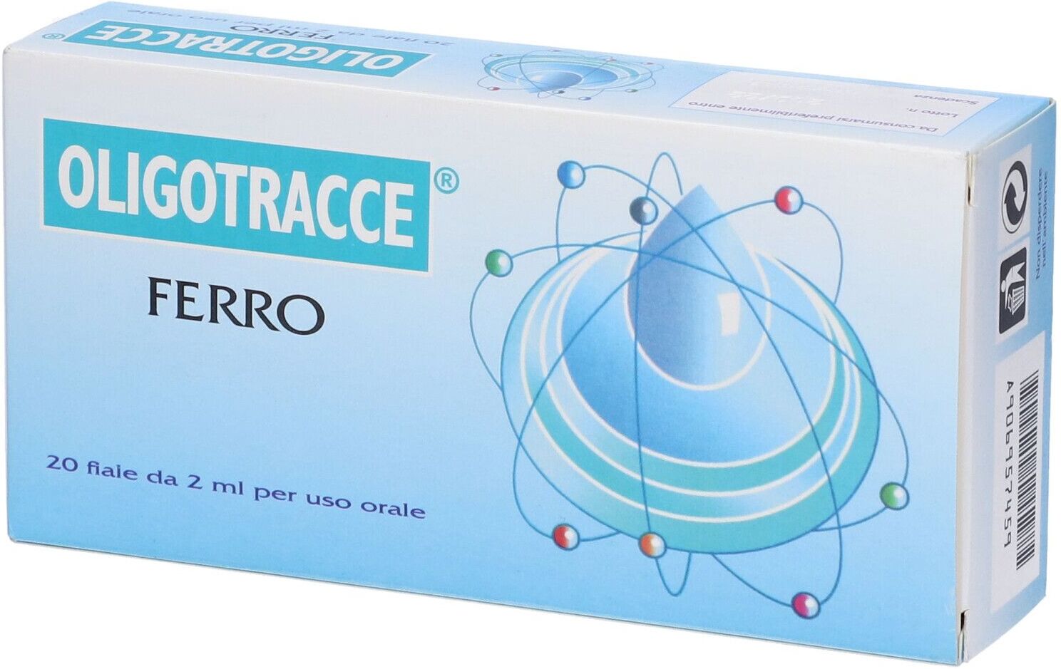 LIZOFARM Srl Oligotracce, Ferro, 20 Fiale