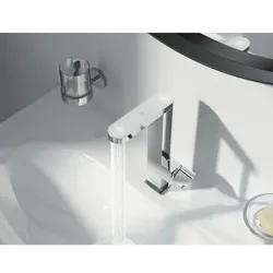 Grohe Plus Waschtisch-Einhebelmischer 23959003 L-Size, mit digitalem Display, 1/2", chrom