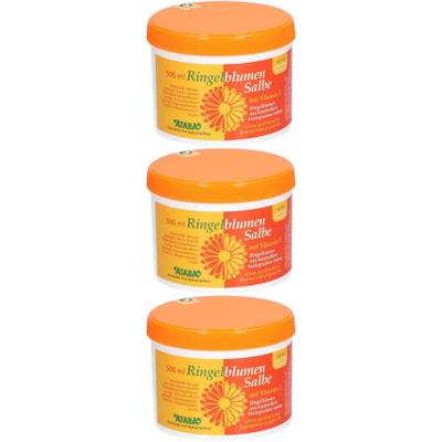 Ringelblumen Salbe m.Vitamin E x3 3x500 ml