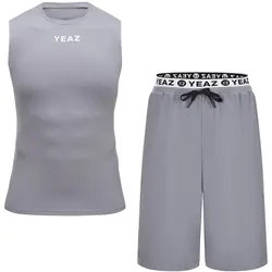 Yeaz, Herren, Funktionsunterhose, INSTRUCTOR Set M (Grey) (M), Grau