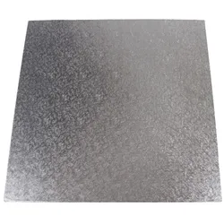 cakeX Cakeboard 35x35cm 12mm silber