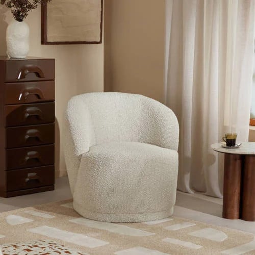 NOUS Living fauteuil Hila modern lounge fauteuil voor volwassenen