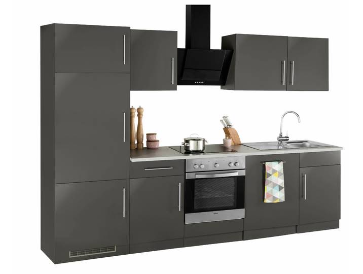 wiho Küchen Cali ohne E-Geräte, Breite 280 cm
