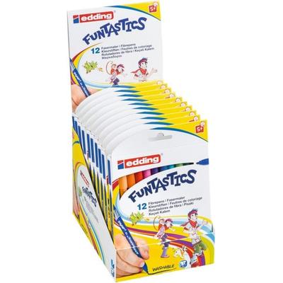 Edding 15 Funtastics Fasermaler sortiert 12St Set