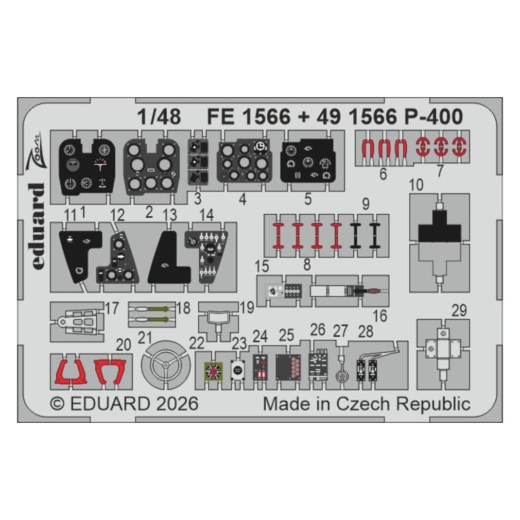 Eduard P-400 for Arma Hobby (FE1566)