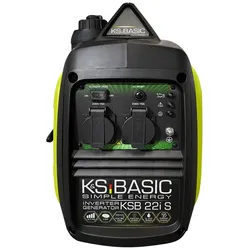 "Könner & Söhnen" Inverter-Generator KSB 22i S - 1.8kW Nennleistung - Benzinmotor - 230V