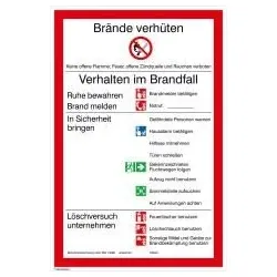 Brandschutzordnung Universal