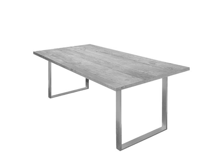 Esstisch Leaf I 200 x 100cm Grau/Beton Dekor