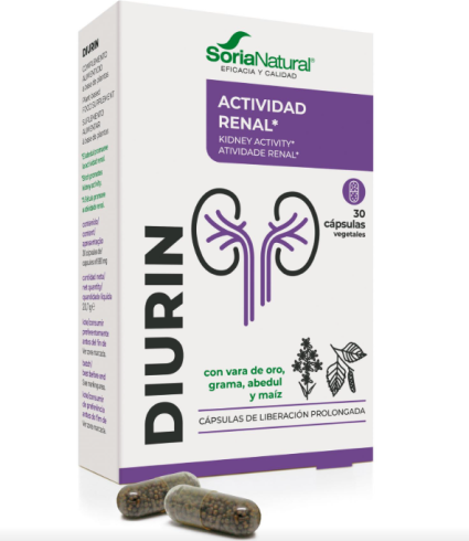 Soria Natural Diurin 30 Capsules