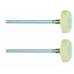 PROXXON 28803 Filzpolierstift, Form Rad - 2 Stück/Packung