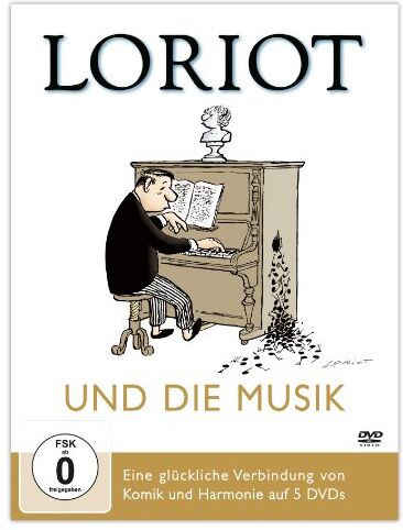 Loriot - Loriot - Loriot und die Musik [5 DVDs] - Preis vom 30.09.2026 09:01:18 h