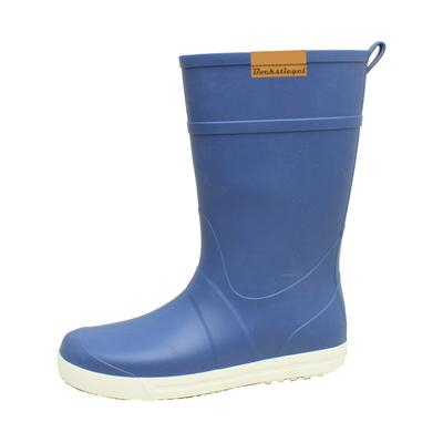 Gummistiefel BOCKSTIEGEL "Silke", Damen, Gr. 39, blau (blau, weiß), Obermaterial: 100% PVC PVC., Schuhe Gummistiefel