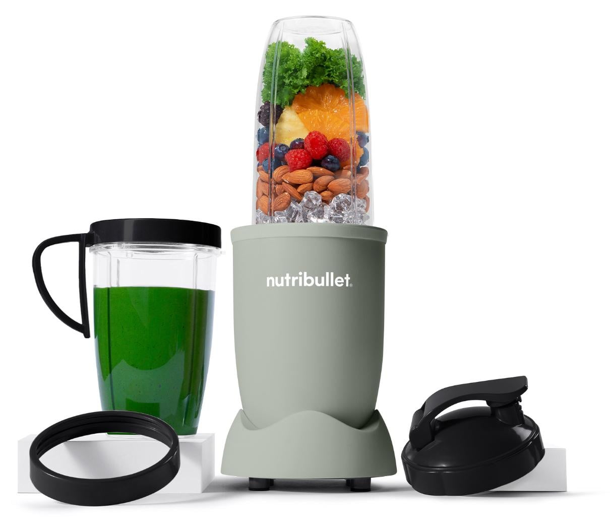 NutriBullet PRO Staande blender NB907MAJD, groengrijs, 900 Watt, 0,9 liter