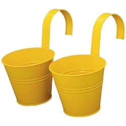 Siena Garden 722604 722604 Pflanzgefäß Stahl Gelb