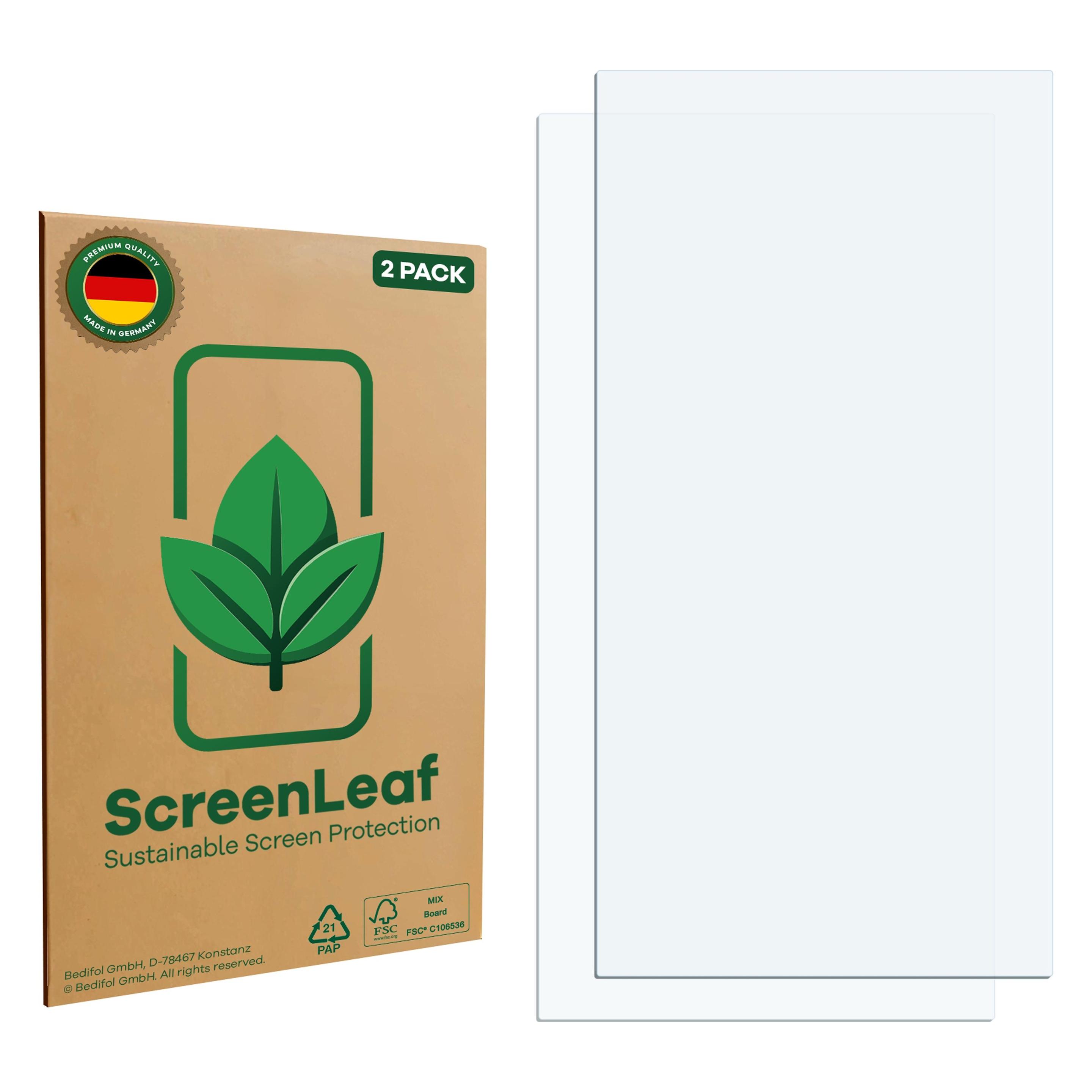 ScreenLeaf Schutzfolie nachhaltiger Displayschutz Display Schutz Folie Klar Transparent (6158568)