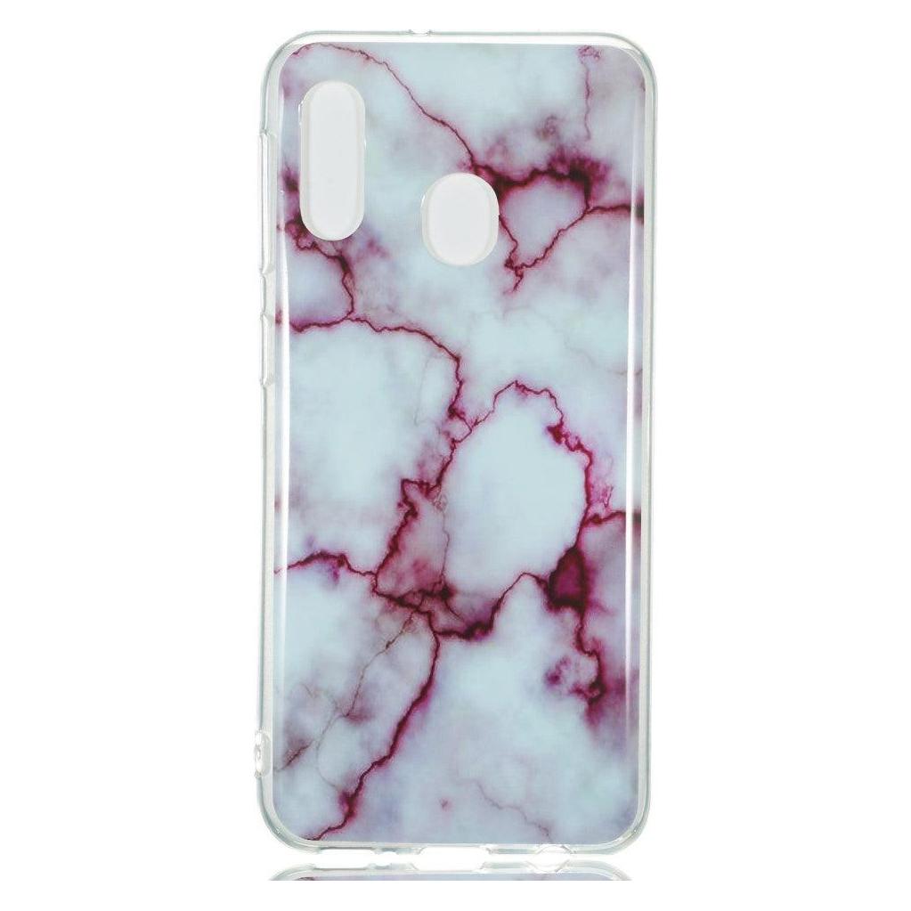 Cover-Discount Silikon Gummi Case Marble (Samsung Galaxy A20e) (101220353A)