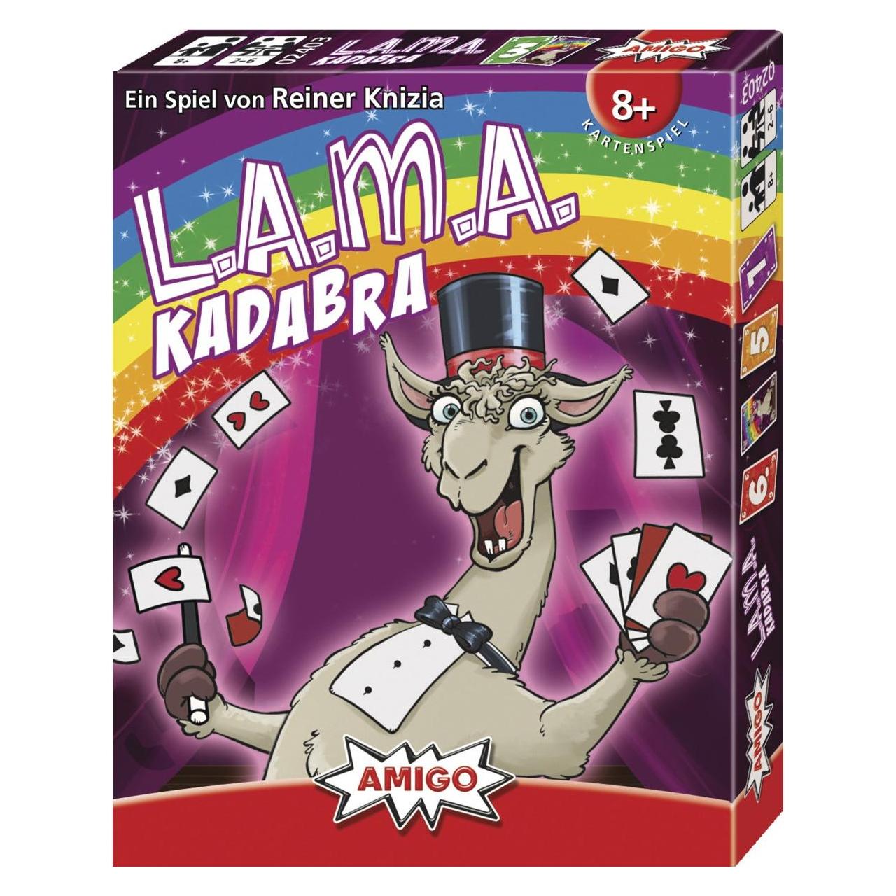 Amigo LAMA Kadabra Kartenspiel (Deutsch, 2 - 6 Spieler) (02403)