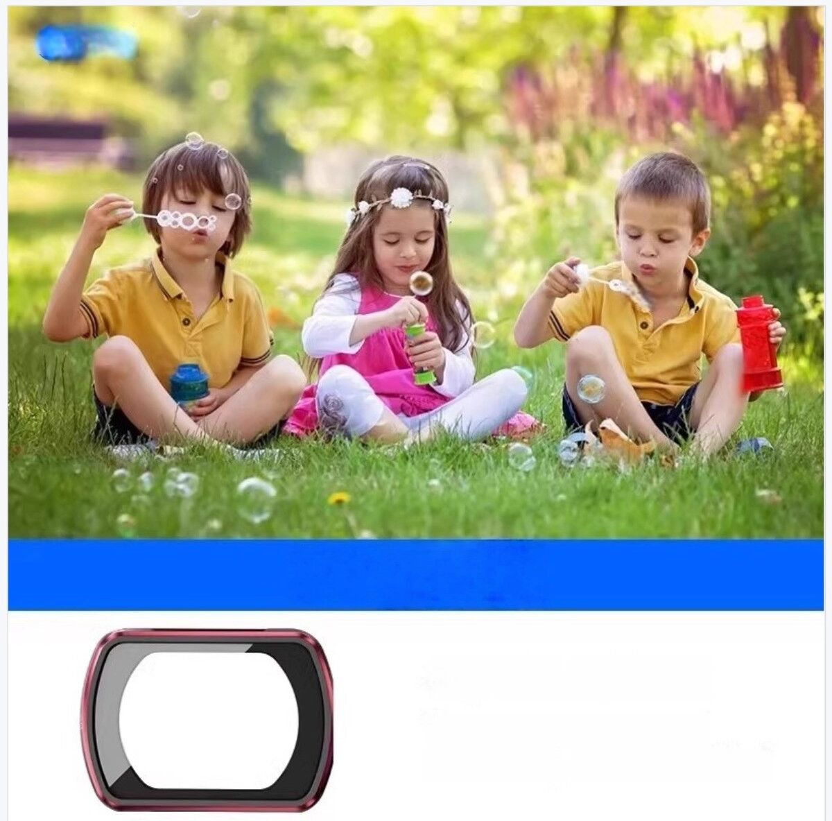 INF Filtre de protection UV compatible avec DJI Pocket 3 - Verre optique multicouche pour couleurs haute définition