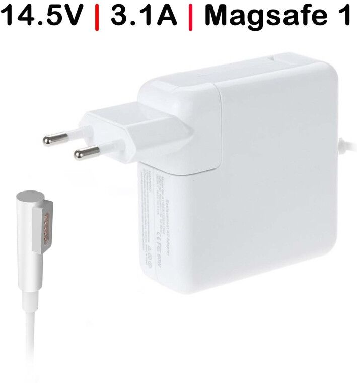 Chargeur compatible pour ordinateur portable Apple MacBook Air 14.5V 3.16A 45W, A+