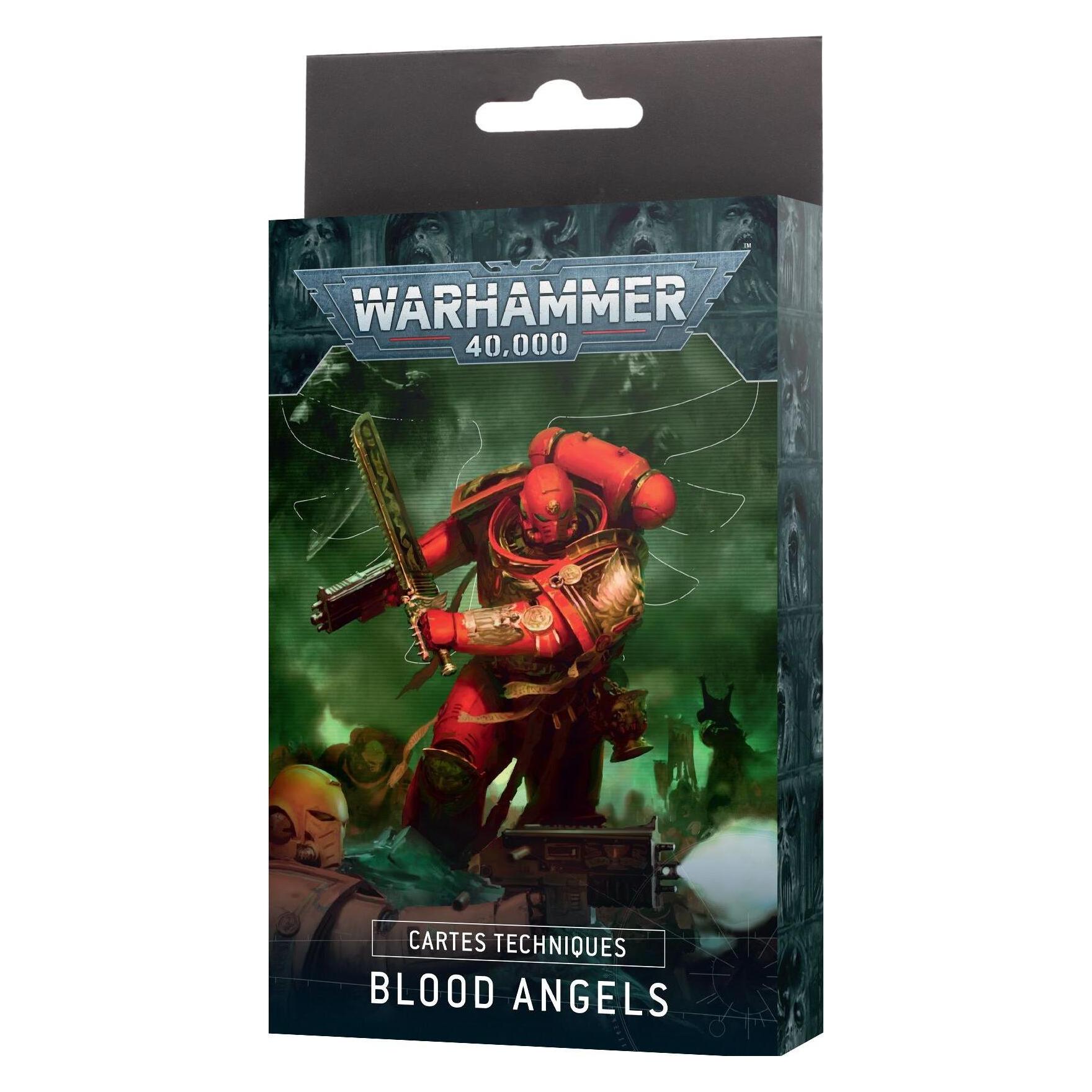 Games Workshop Datenblatt Karten: Blood Angels (2024) (Papier) (01050101022)