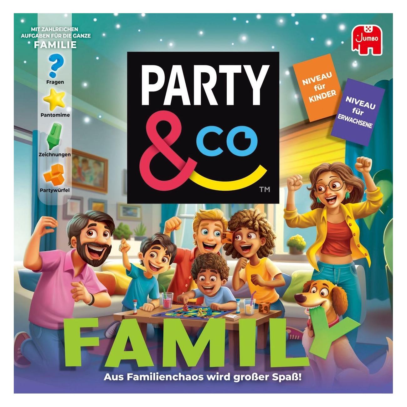 Jumbo Party & Co. Family, d (Deutsch, 3 - 15 Spieler) (1110100306)