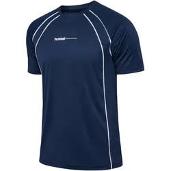 hummel hmlPULSE Print Trainingsshirt Herren 7459 - dress blues S