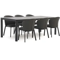 Bellagio San Lupo/La Fonte 220 cm Gartenmöbel-Set 7-teilig