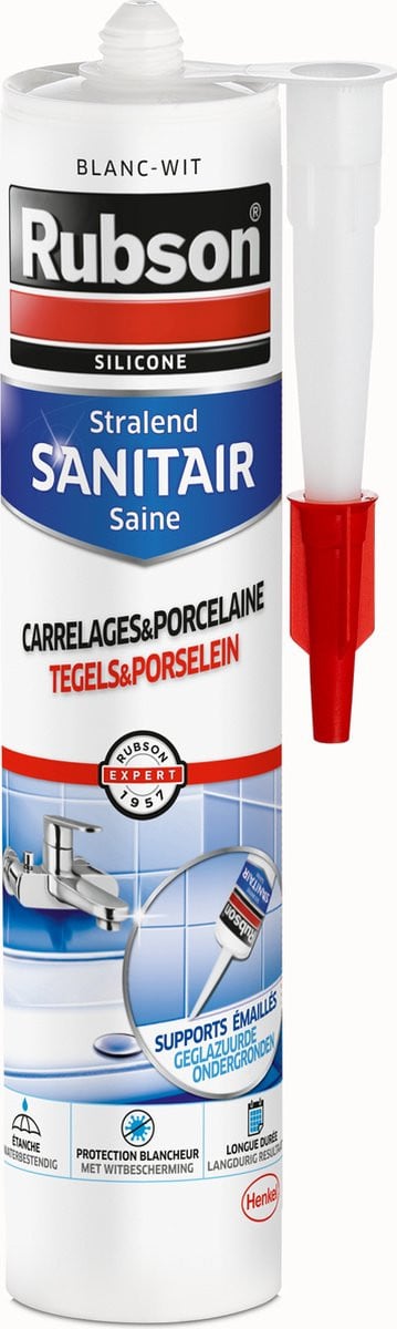 Rubson Sanitair Tegels & Porselein Bouwkit Wit 280 ml