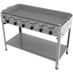 ChattenGlut, Gasgrill, Gasbräter 6-flammig mit Edelstahlpfanne (22 kW)