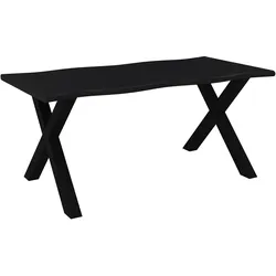 Esstisch Laurel Schwarz MDF ca. 180x90x76 cm