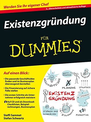 Stefanie Sammet - Existenzgründung für Dummies - Preis vom 05.10.2026 03:47:11 h