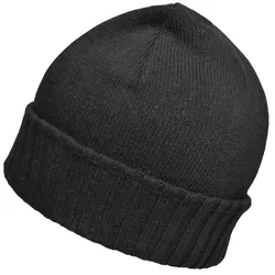 Strickmütze "MB7979" Melange Basic - black