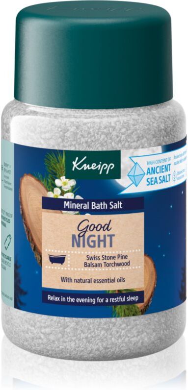 Kneipp Good Night Badesalte Swiss Stone Pine & Balsam Torchwood 500 g