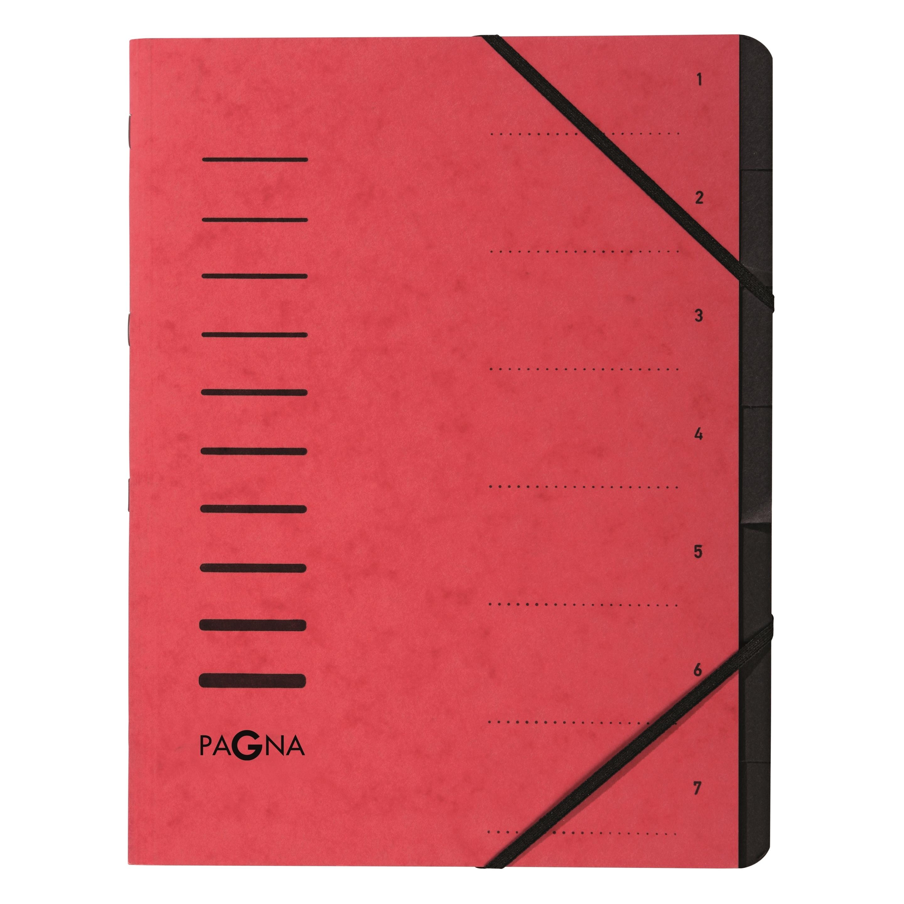 Pagna Ordnungsmappe 7-teilig (A4, 1x) (40058-01)