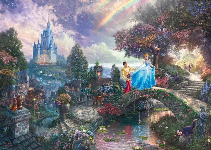 Schmidt Spiele Puzzle Thomas Kinkade: Disney Cinderella