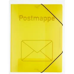 VELOFLEX Eckspanner Postmappe DIN A4 gelb
