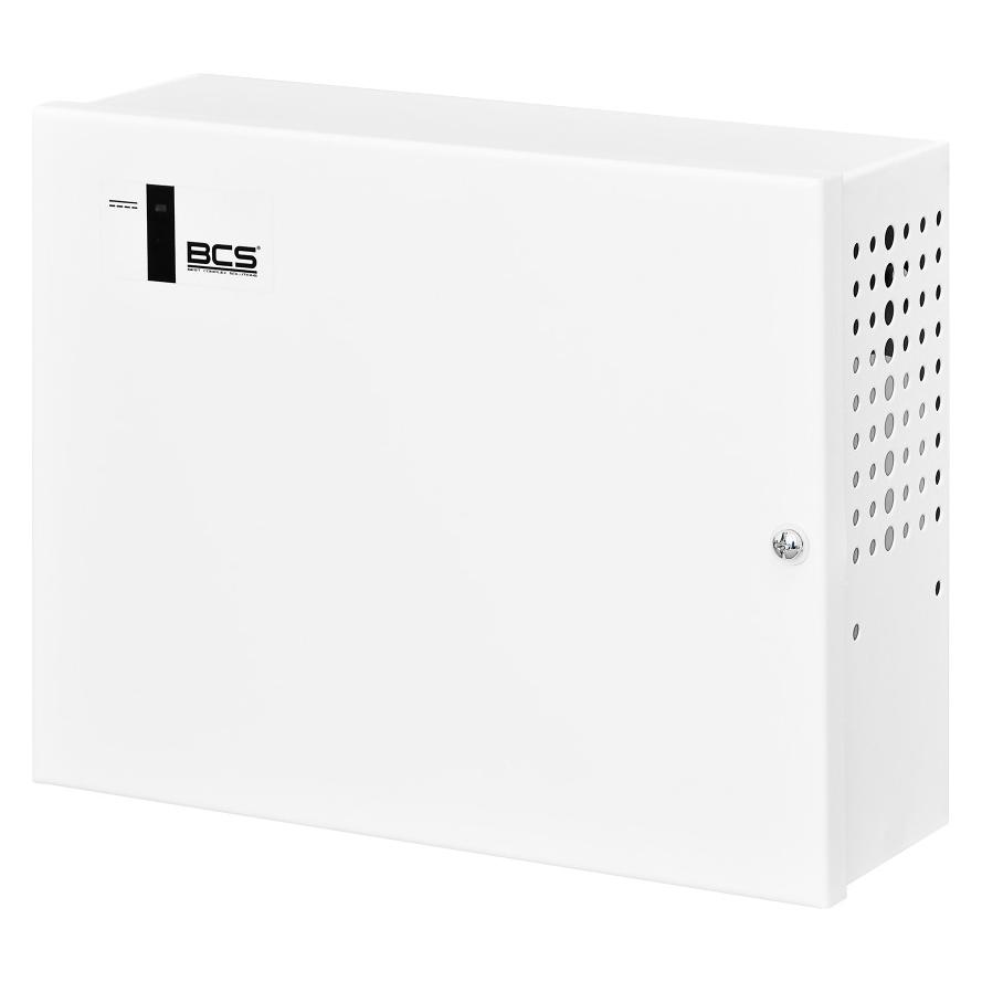 BCS BCS-IP8/E-S PoE-Netzteilset für IP-Kameras, Innengehäuse, bis zu 9 Empfängern (Netzteil) (BCS-IP8/E-S)