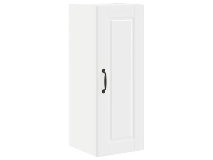 IBUQDDV Wandschrank Porto Weiß 30 x 31 x 80 cm Holzwerkstoff Küchenschrank, Wandmontage, geräumige Regalböden, Holzwerkstoff, Innenbereich, moderne Küche, Vorratsaufbewahrung