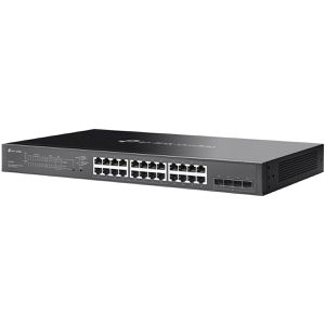 TP-Link Switch Omada, SG2428LP, managed, 24-Port, 1 Gbit/s, 16x PoE+, 4x SFP
